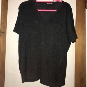 Soft thick black t shirt
